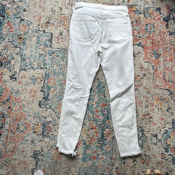 White Madewell jeans 10” high rise skinny size 26 - Picture 5 of 5